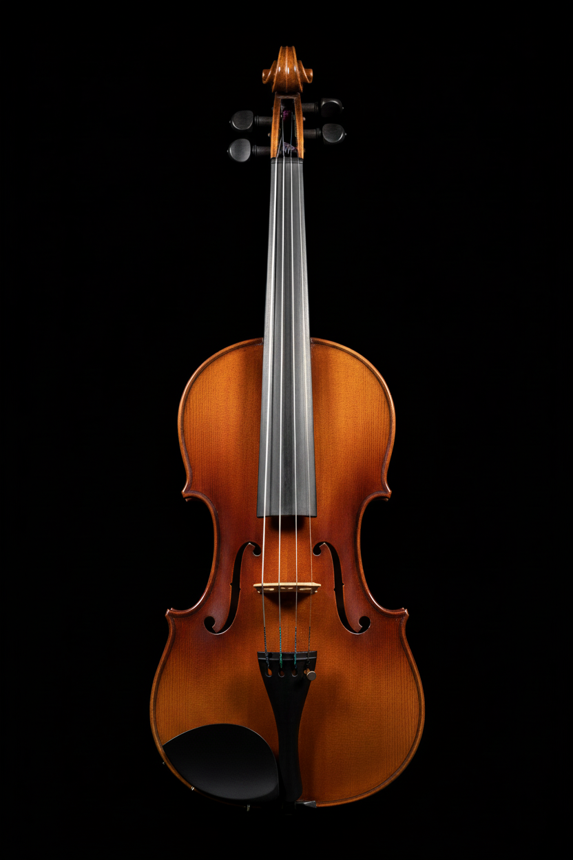 Violon premium fond noir